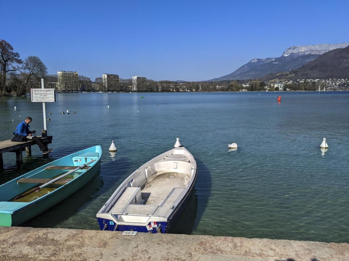 La Plume Vue Lac 3 Etoiles - Garage Prive, Secteur Recherche, Moderne & Tout Equipe, 6 Personnes Annecy Exteriér fotografie